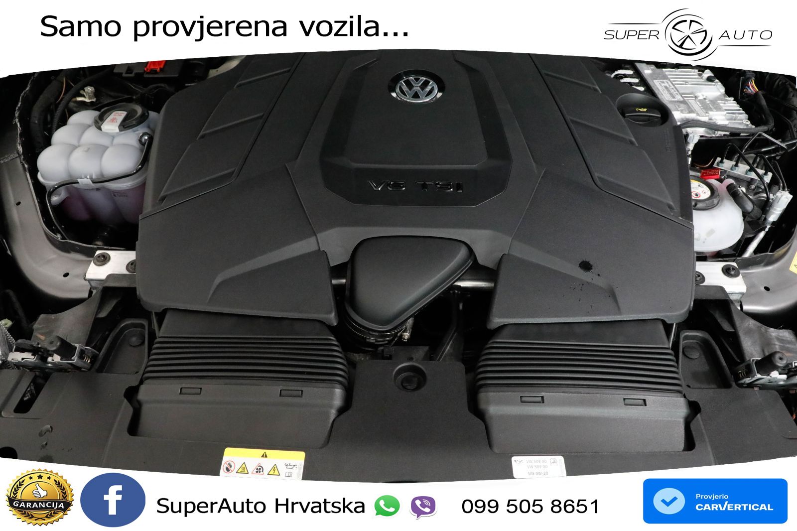 Volkswagen Touareg R 3.0 V6 TFSI (462 KS) 4MOTION Tiptronic ZRAČNI+ACC+4xGR SJED+KAM