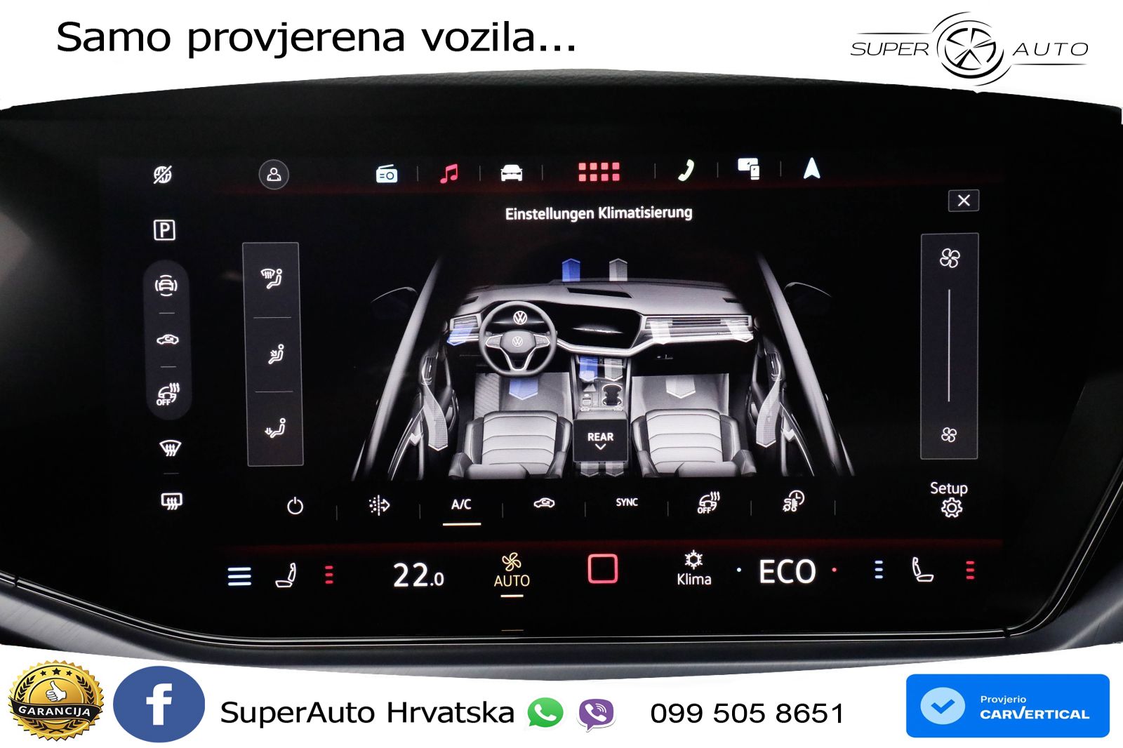 Volkswagen Touareg R 3.0 V6 TFSI (462 KS) 4MOTION Tiptronic ZRAČNI+ACC+4xGR SJED+KAM
