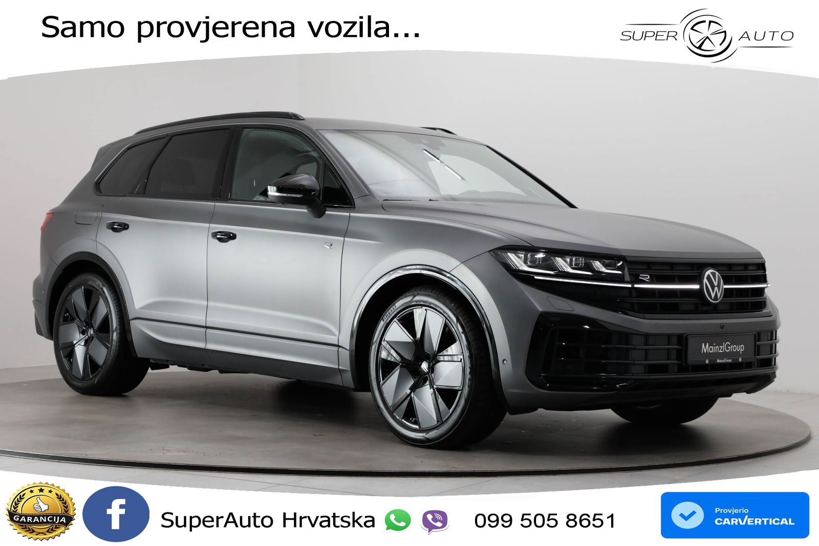 Volkswagen Touareg R 3.0 V6 TFSI (462 KS) 4MOTION Tiptronic ZRAČNI+ACC+4xGR SJED+KAM
