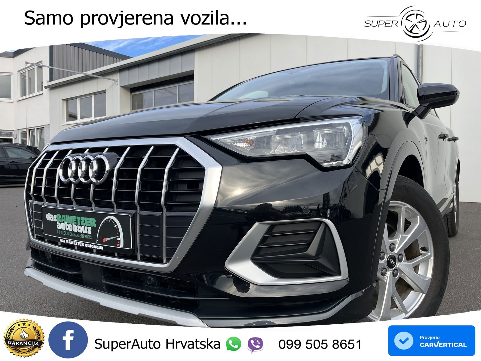 Audi Q3 35 TFSI (150 KS) S tronic advanced LED+GR SJED+ACC