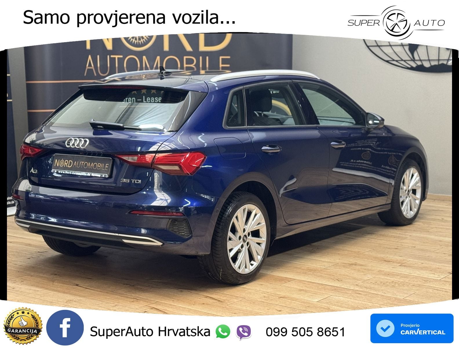 Audi A3 35 TDI (150 KS) S tronic