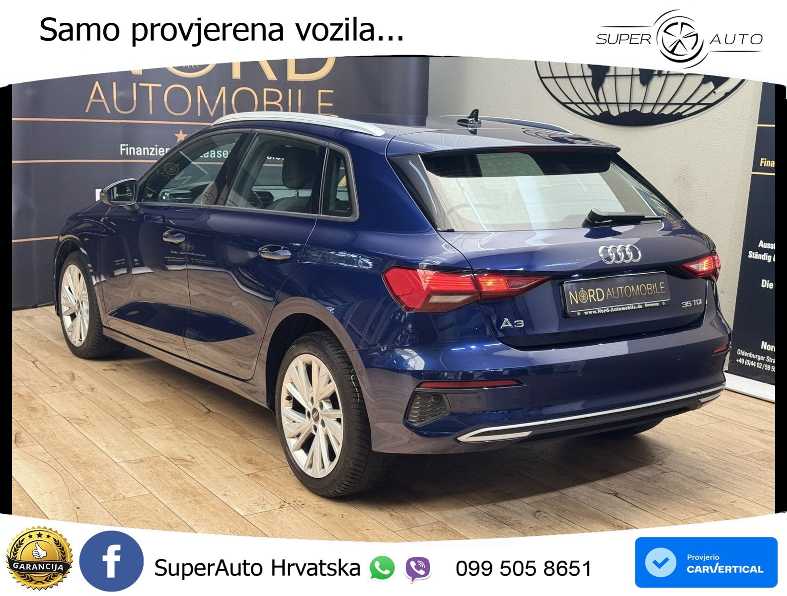 Audi A3 35 TDI (150 KS) S tronic