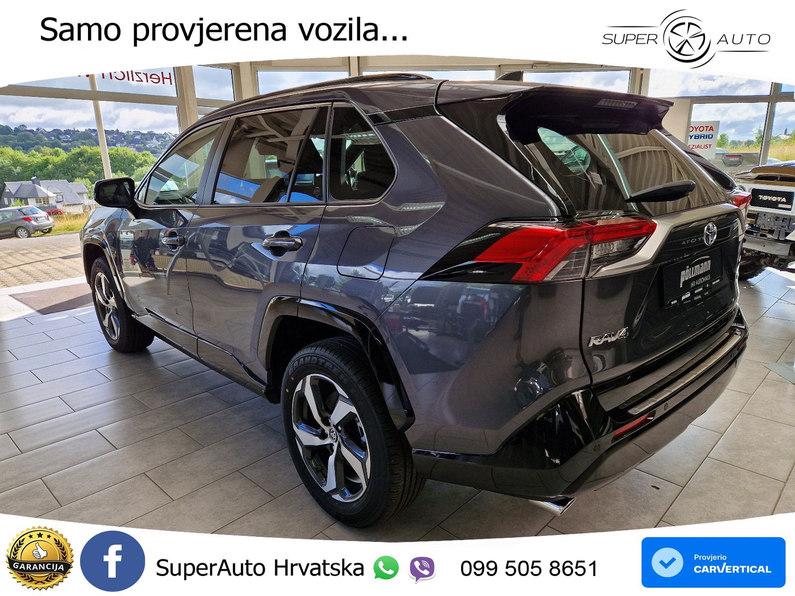 Toyota RAV4 2.5 (306 KS) Hybrid AWD-i eCVT LED+GR SJED+ACC