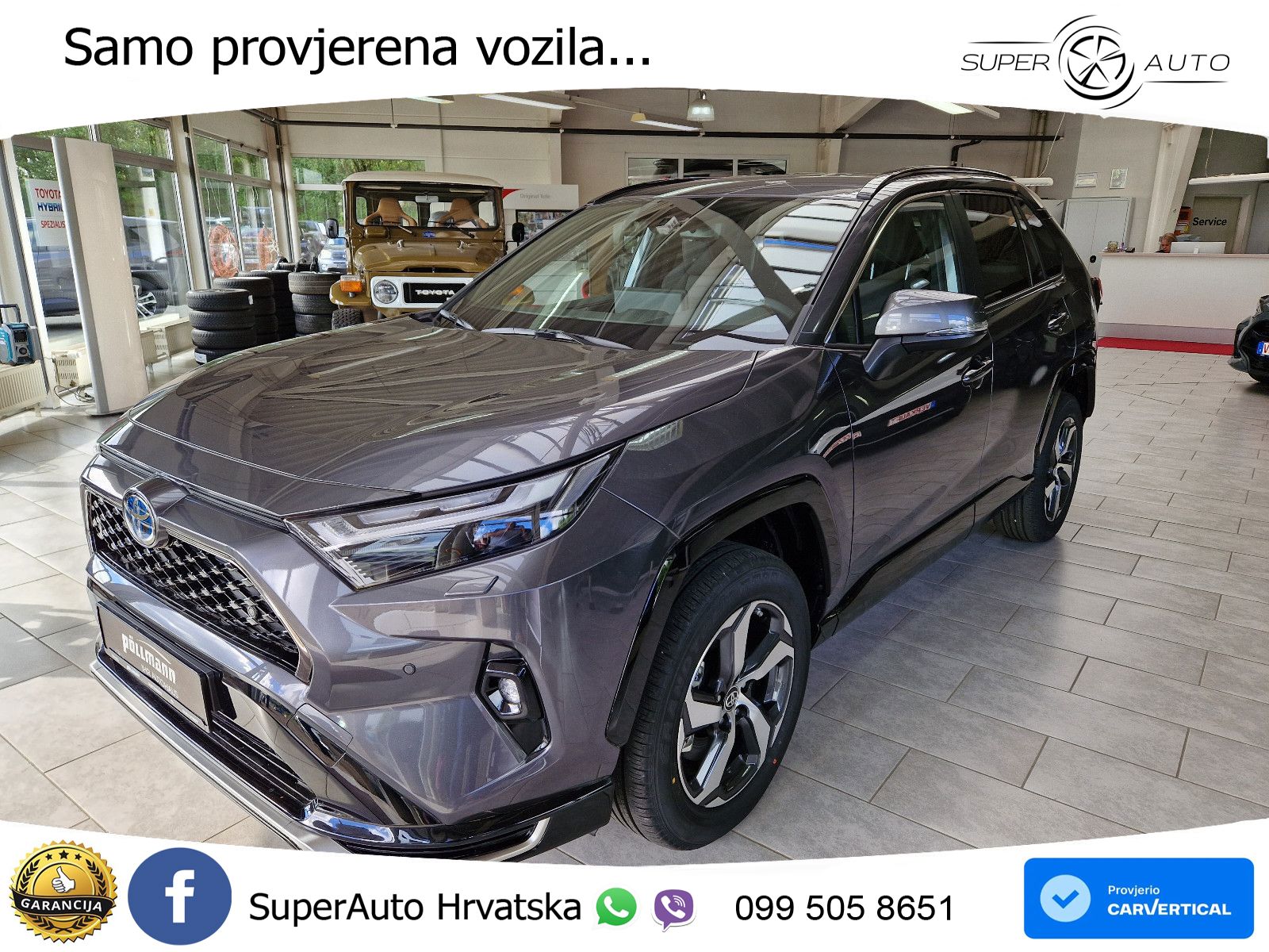 Toyota RAV4 2.5 (306 KS) Hybrid AWD-i eCVT LED+GR SJED+ACC