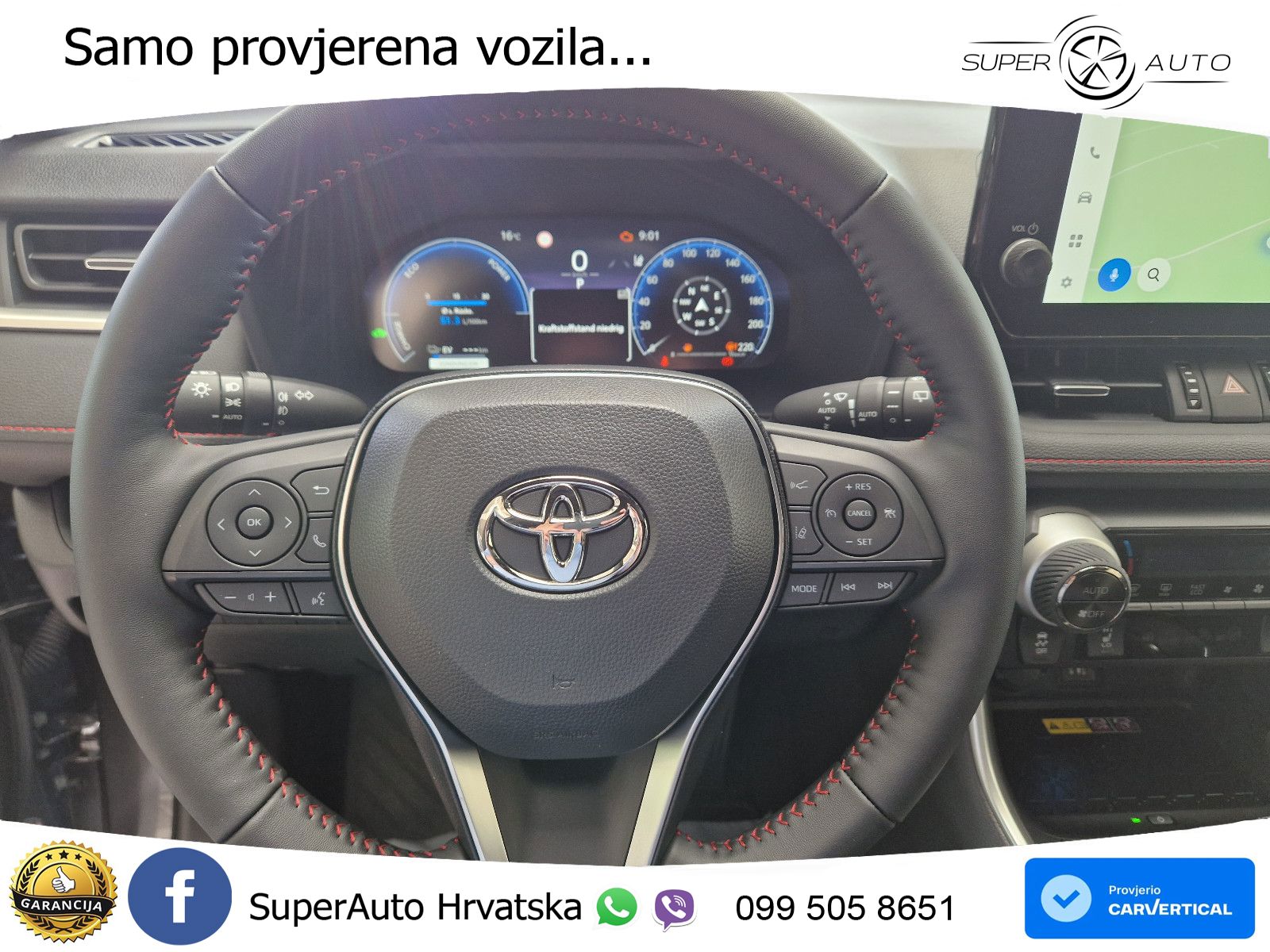 Toyota RAV4 2.5 (306 KS) Hybrid AWD-i eCVT LED+GR SJED+ACC