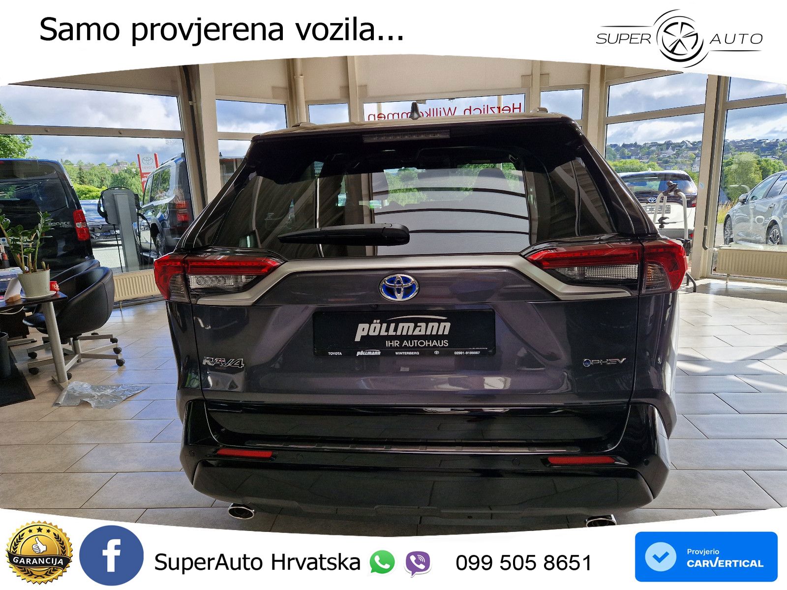 Toyota RAV4 2.5 (306 KS) Hybrid AWD-i eCVT LED+GR SJED+ACC