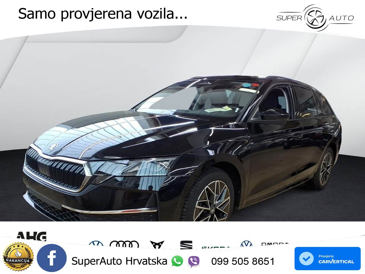 Škoda Octavia Combi 2.0 TSI (204 KS) 4x4 DSG LED+GR SJED+ACC
