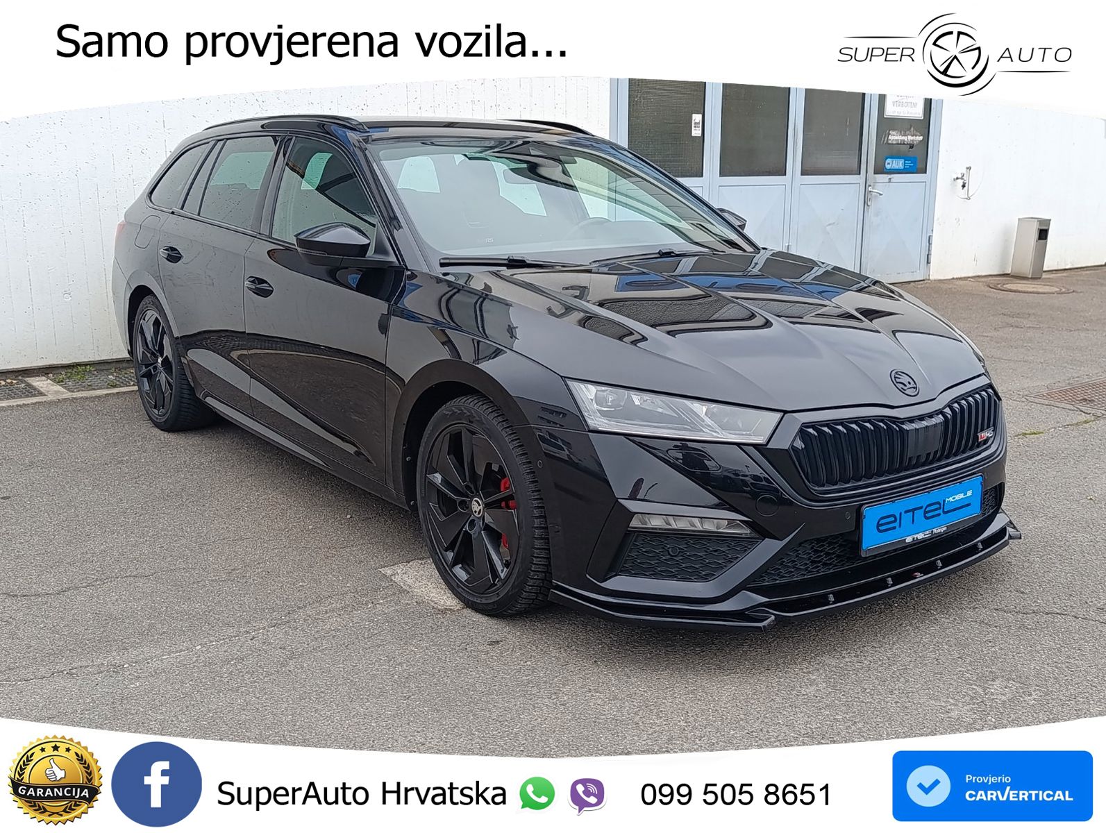 Škoda Octavia Combi RS 2.0 TSI (245 KS) DSG