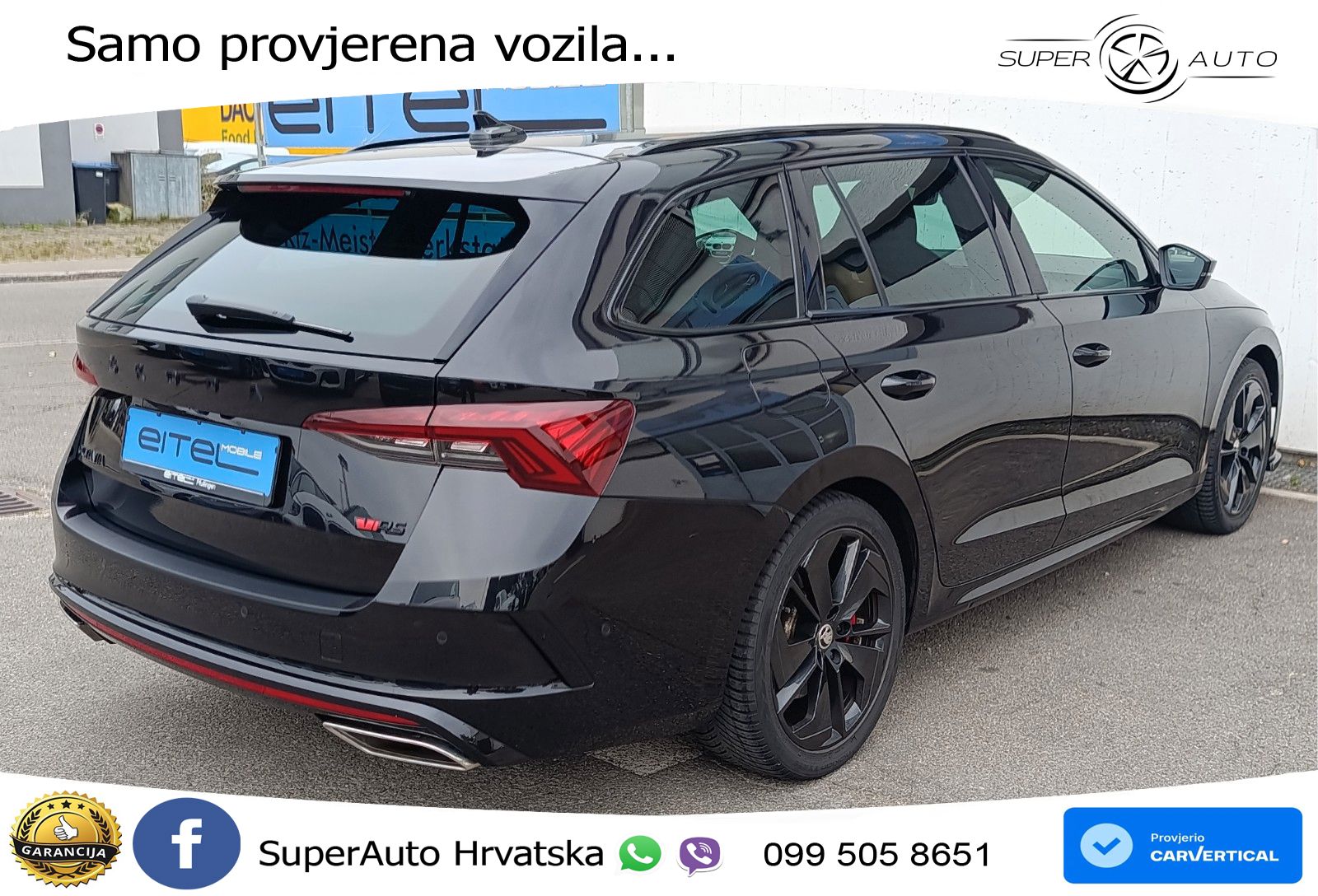 Škoda Octavia Combi RS 2.0 TSI (245 KS) DSG