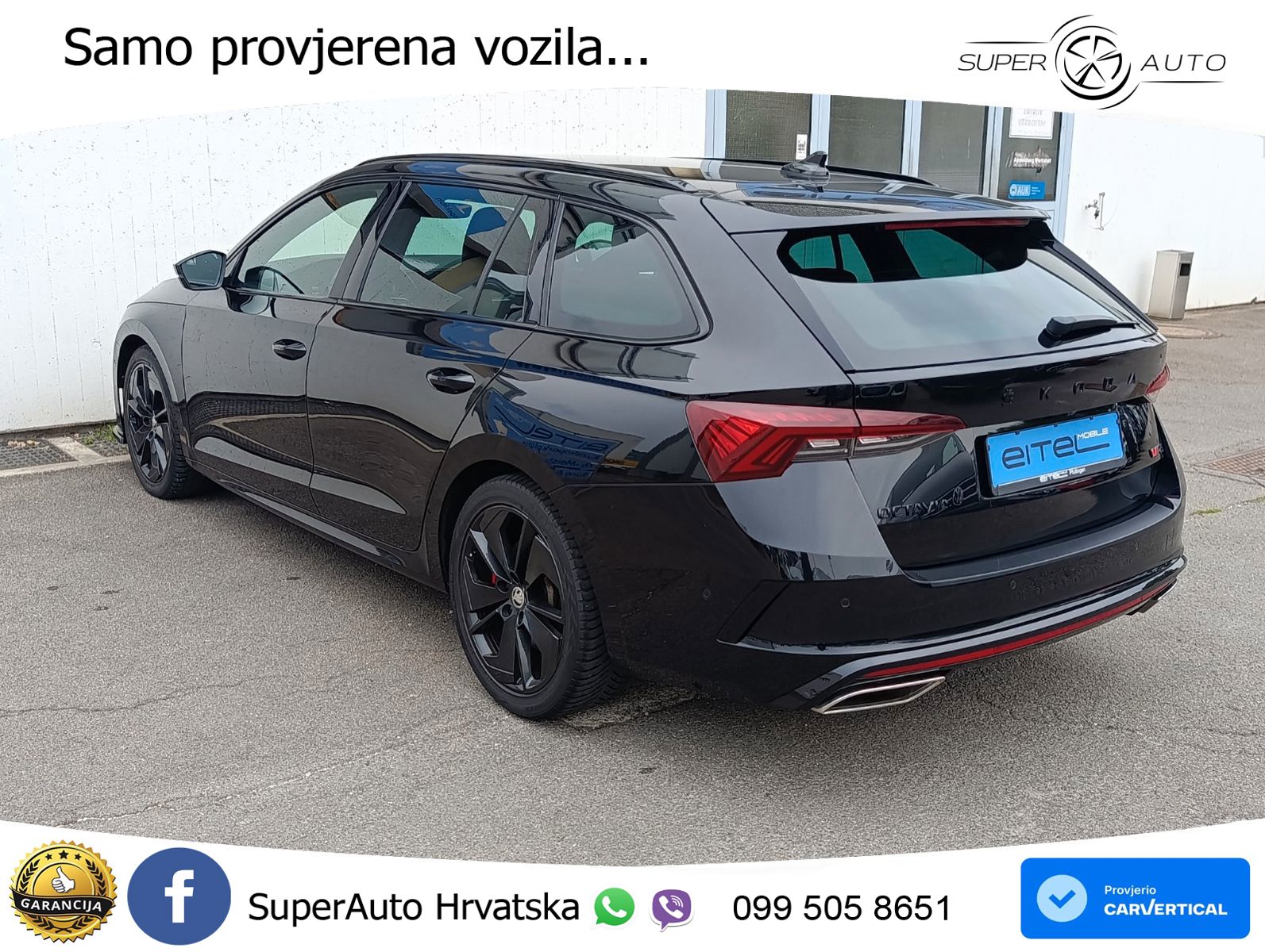 Škoda Octavia Combi RS 2.0 TSI (245 KS) DSG