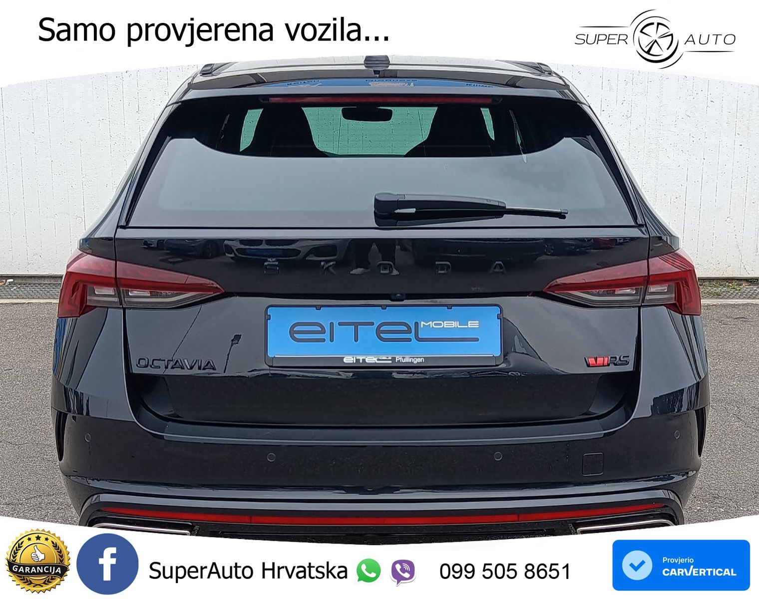 Škoda Octavia Combi RS 2.0 TSI (245 KS) DSG