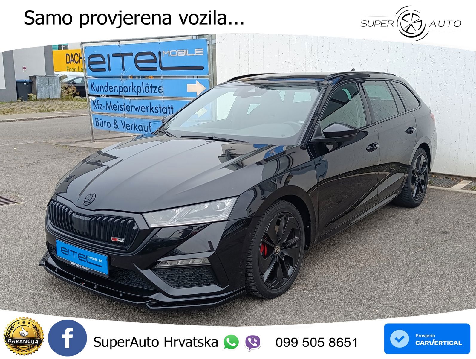 Škoda Octavia Combi RS 2.0 TSI (245 KS) DSG