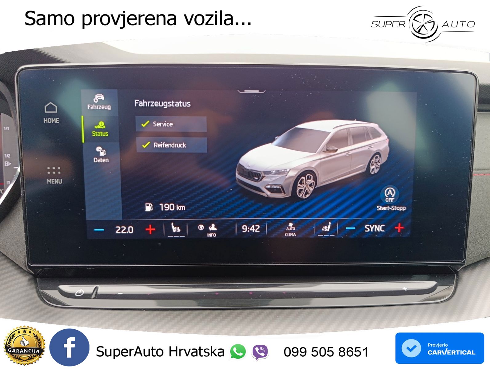 Škoda Octavia Combi RS 2.0 TSI (245 KS) DSG
