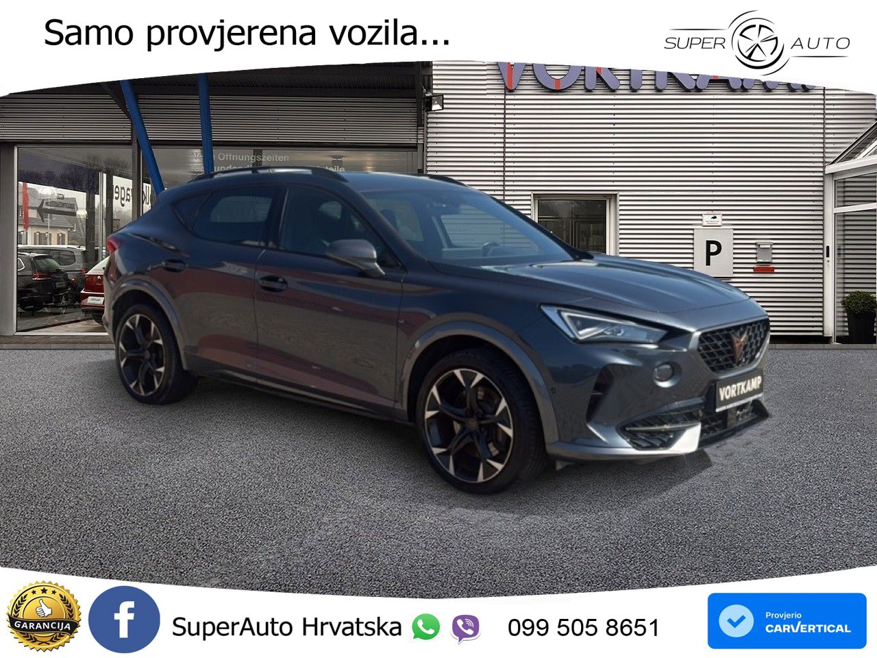 Cupra Formentor 1.4 TSI (245 KS) e-Hybrid DSG VZ LED+GR SJED+ACC