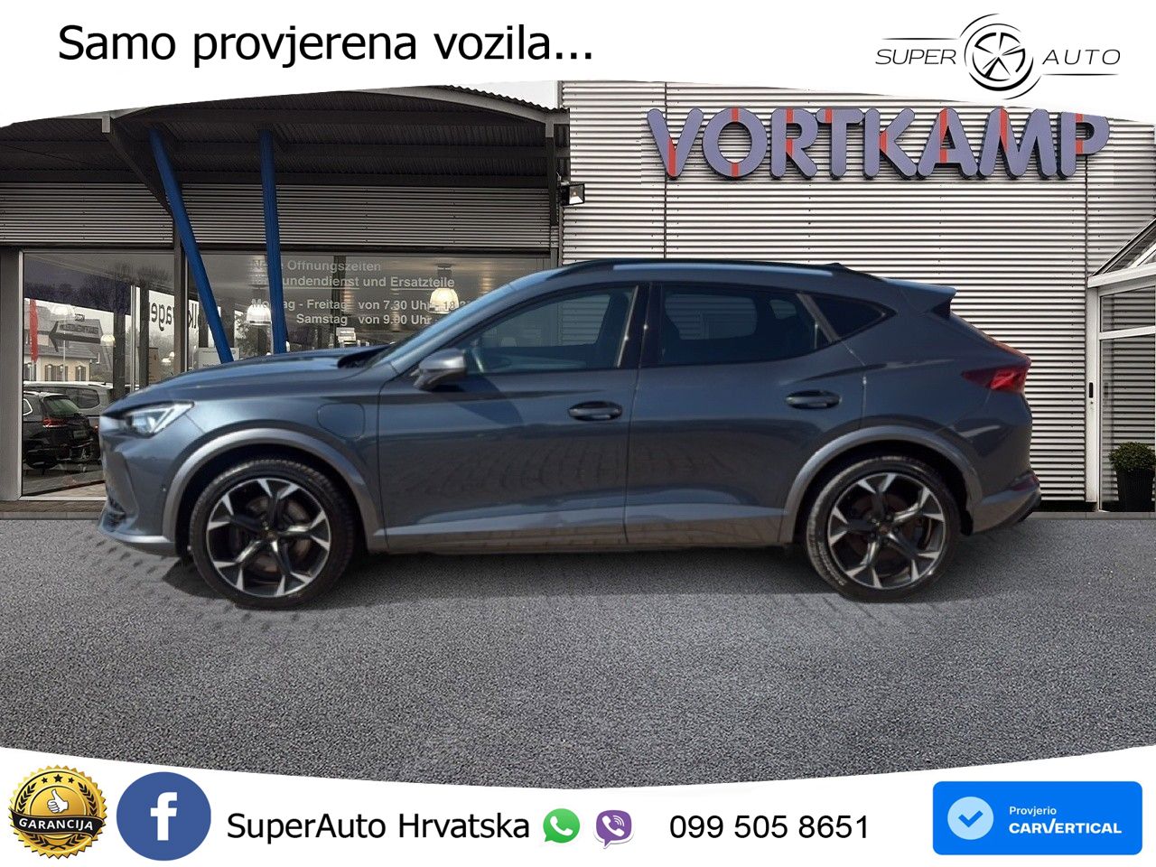 Cupra Formentor 1.4 TSI (245 KS) e-Hybrid DSG VZ LED+GR SJED+ACC