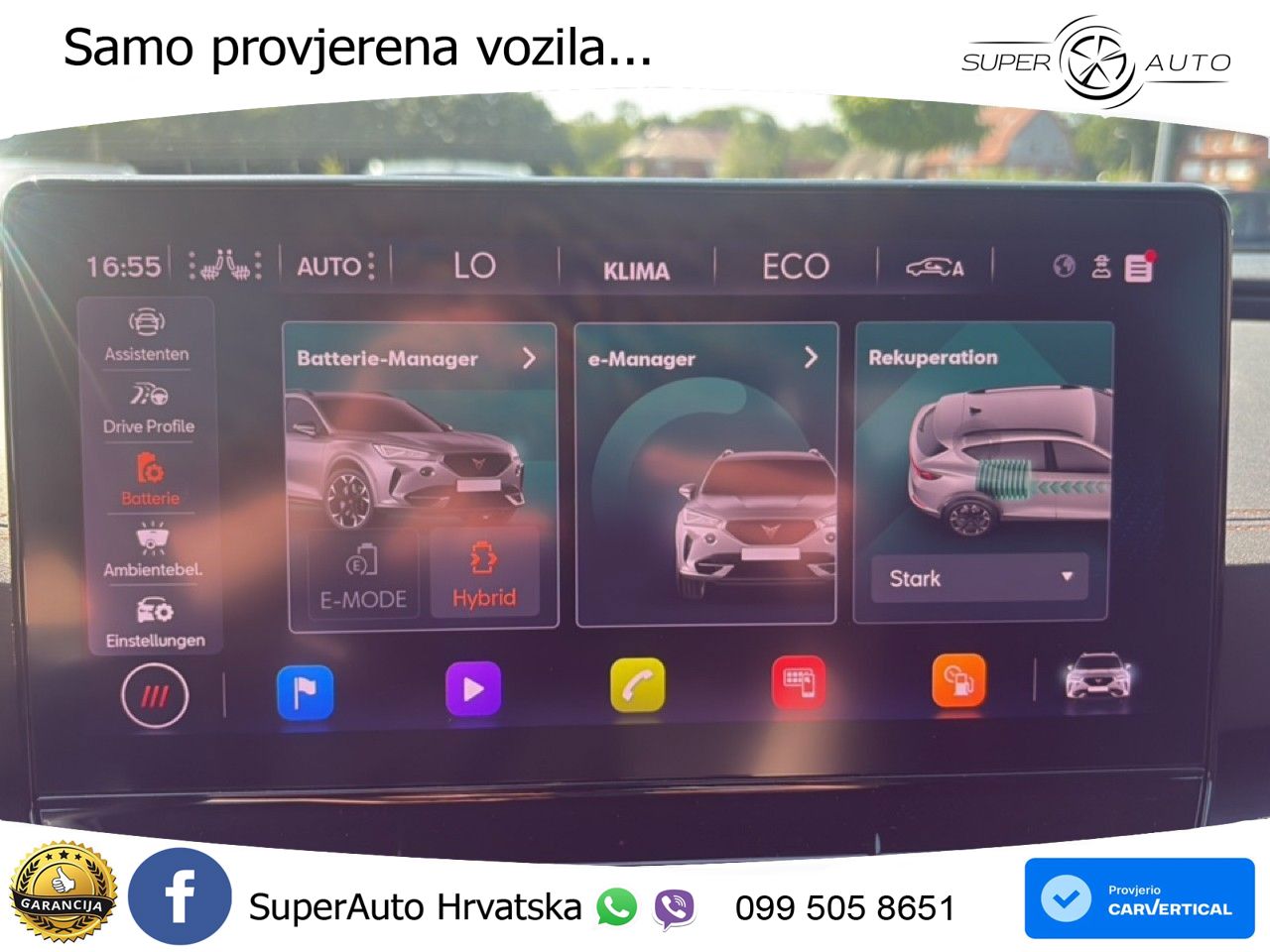 Cupra Formentor 1.4 TSI (245 KS) e-Hybrid DSG VZ LED+GR SJED+ACC