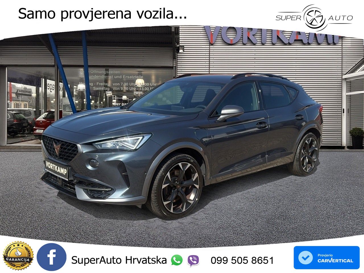 Cupra Formentor 1.4 TSI (245 KS) e-Hybrid DSG VZ LED+GR SJED+ACC
