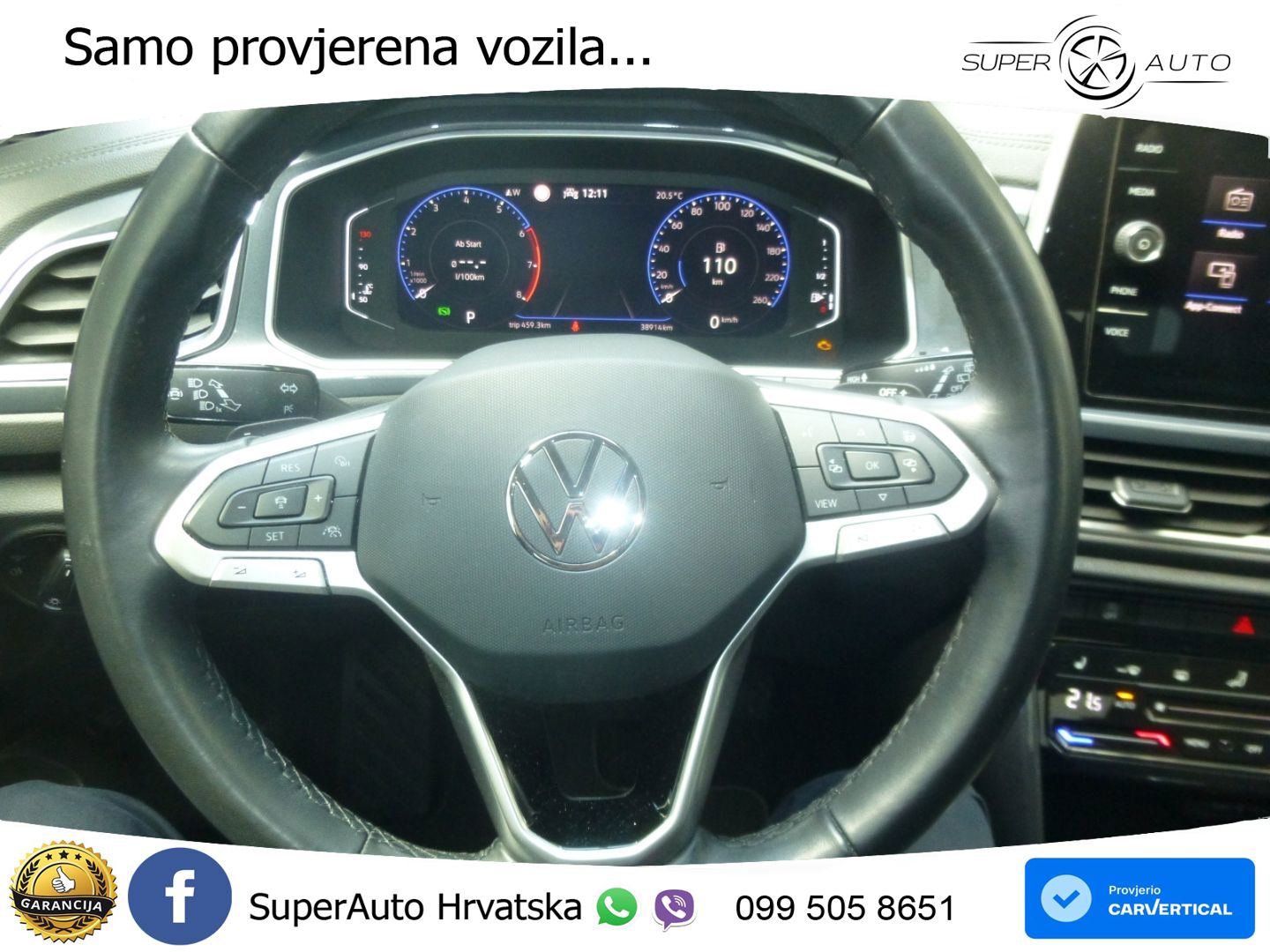 Volkswagen T-Roc I 1.5 TSI (150 KS) DSG MATRIX+GR SJED+KAM