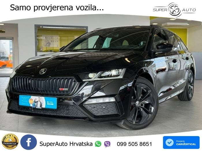 Škoda Octavia Combi RS 2.0 TDI (200 KS) DSG LED+GR SJED+ACC