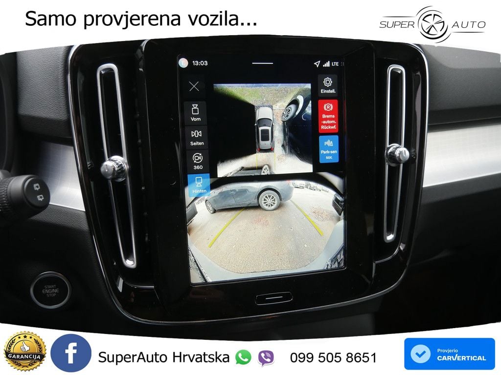 Volvo XC40 2.0 B3 163 KS Automatic LED+GR SJED+ACC