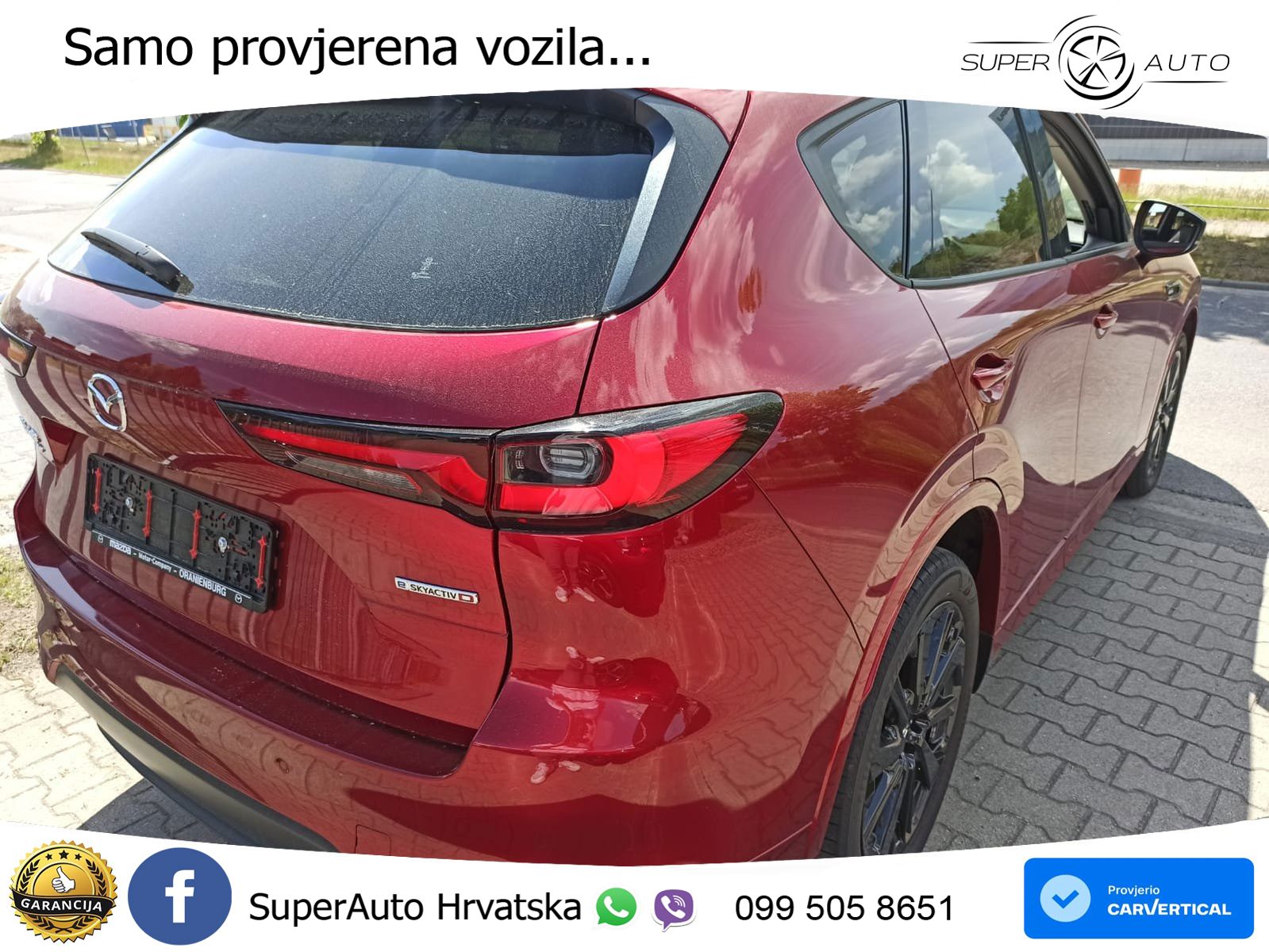 Mazda CX-60 3.3 e-Skyactiv D (254 KS) AWD Automatic MATRIX+GR SJED+KAM