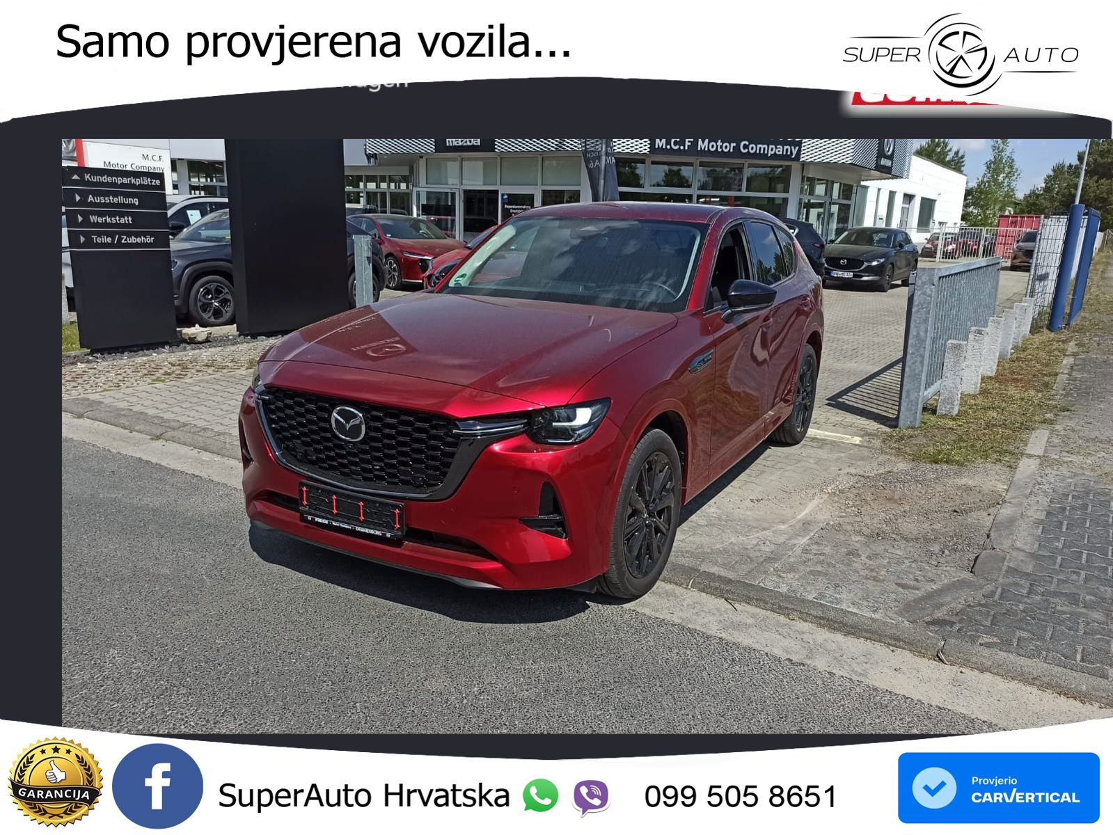 Mazda CX-60 3.3 e-Skyactiv D (254 KS) AWD Automatic MATRIX+GR SJED+KAM