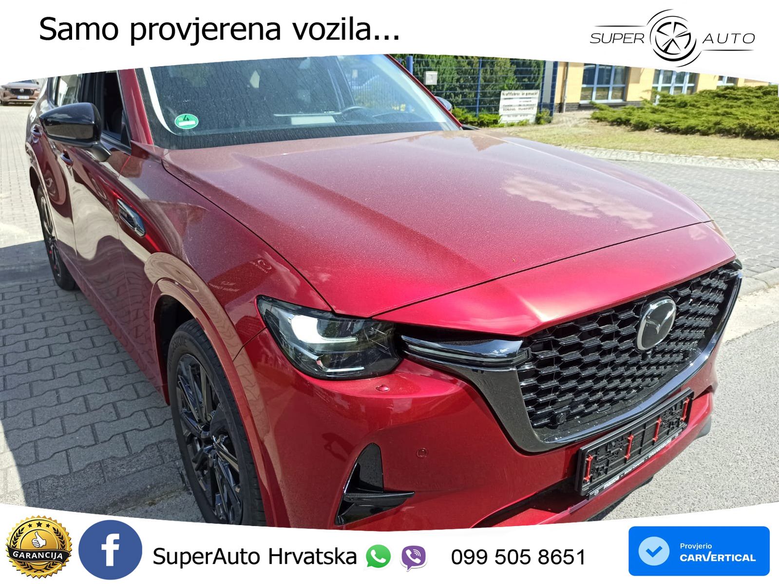 Mazda CX-60 3.3 e-Skyactiv D (254 KS) AWD Automatic MATRIX+GR SJED+KAM
