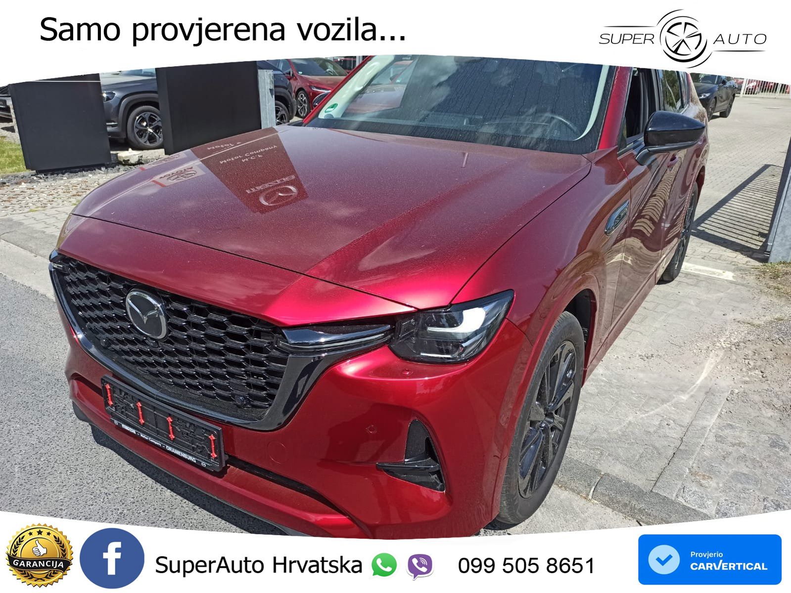 Mazda CX-60 3.3 e-Skyactiv D (254 KS) AWD Automatic MATRIX+GR SJED+KAM