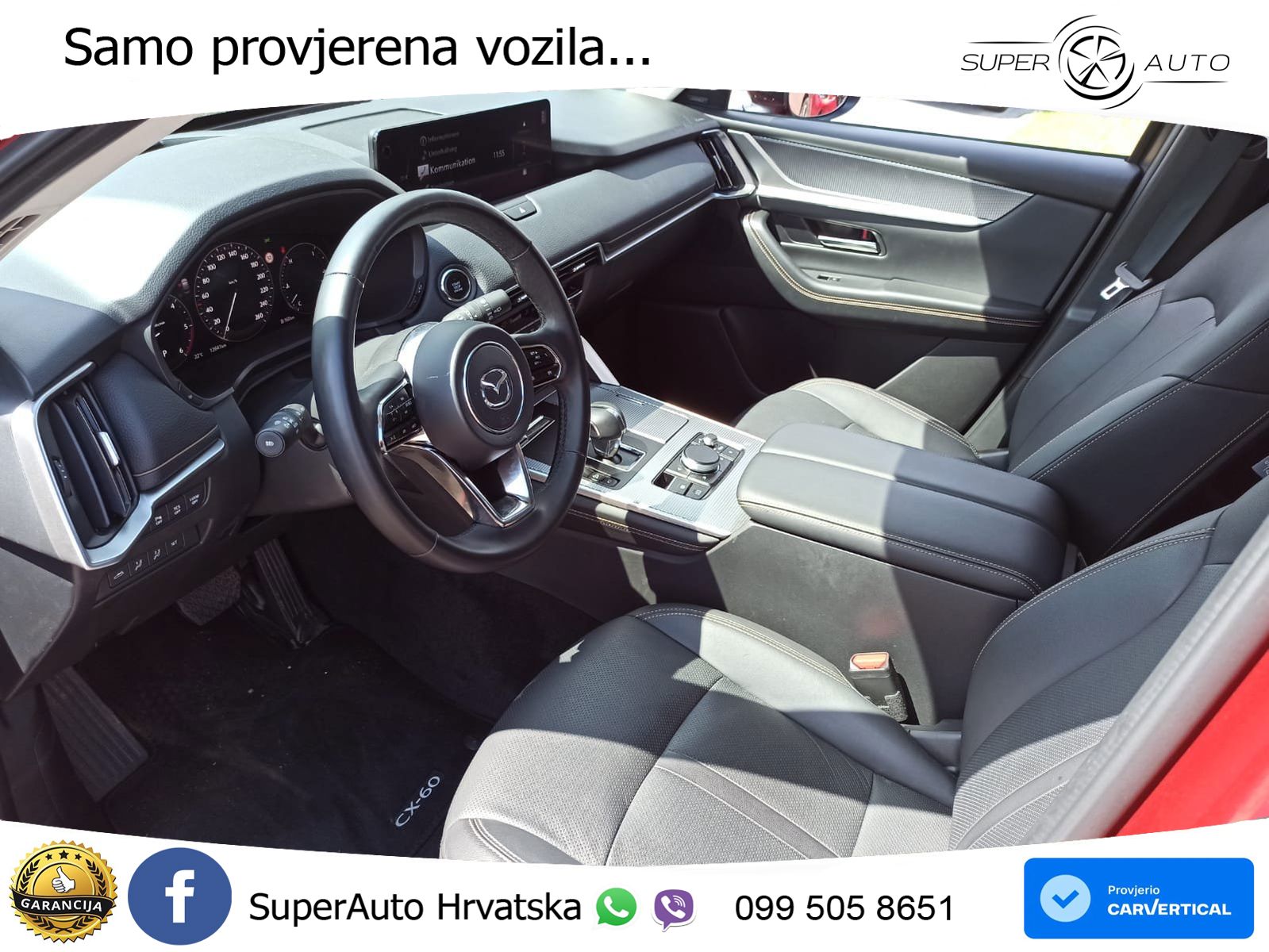 Mazda CX-60 3.3 e-Skyactiv D (254 KS) AWD Automatic MATRIX+GR SJED+KAM