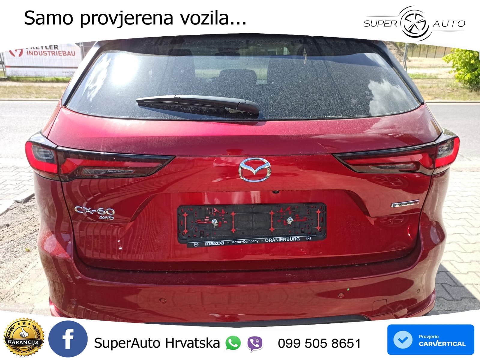 Mazda CX-60 3.3 e-Skyactiv D (254 KS) AWD Automatic MATRIX+GR SJED+KAM