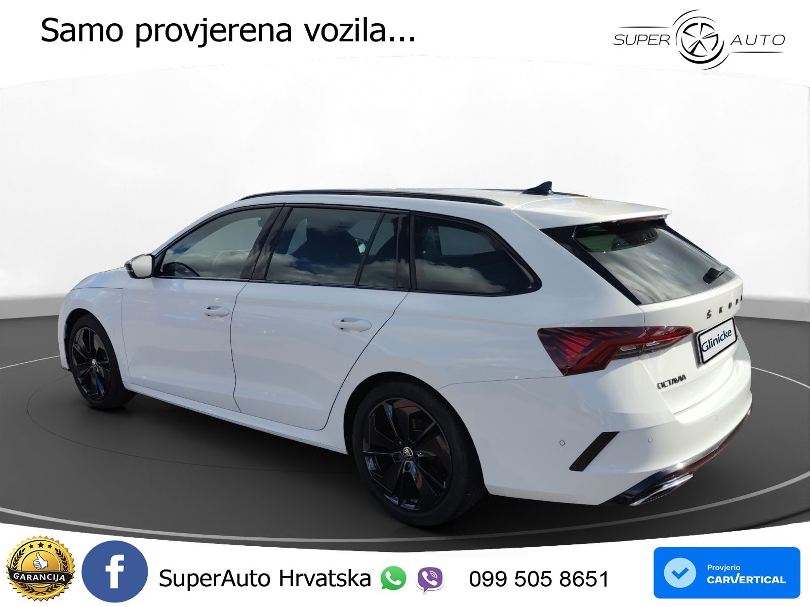 Škoda Octavia Combi RS 2.0 TDI (200 KS) DSG LED+GR SJED+ACC