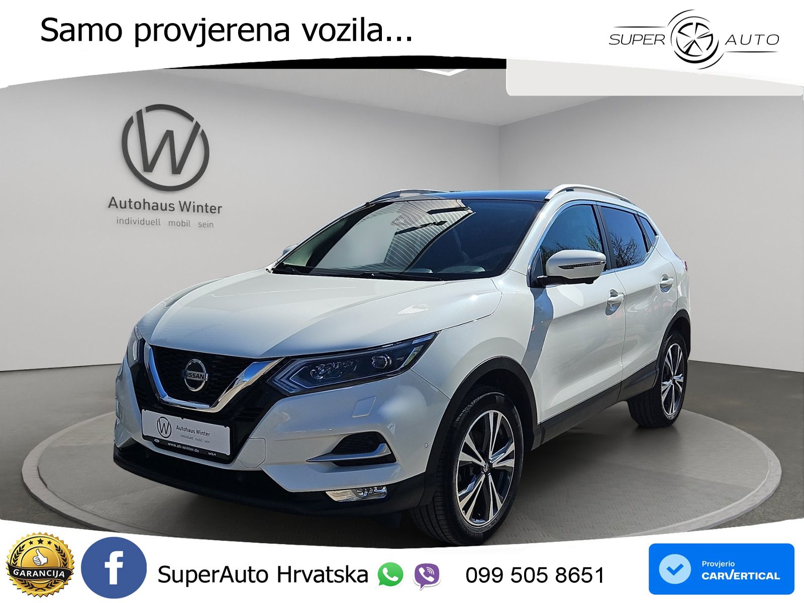 Nissan Qashqai 1.5 dCi (110 KS) N-Connecta ACC+GR SJED+360+PANO