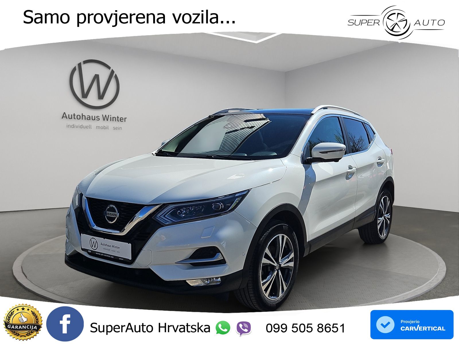 Nissan Qashqai 1.5 dCi (110 KS) N-Connecta ACC+GR SJED+360+PANO