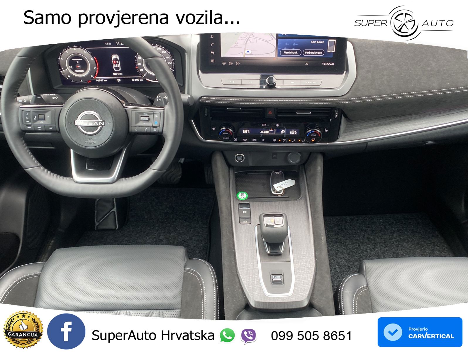 Nissan Qashqai 1.3 DIG-T (158 KS) Xtronic Tekna ACC+HEAD+GR SJED+360+PANO