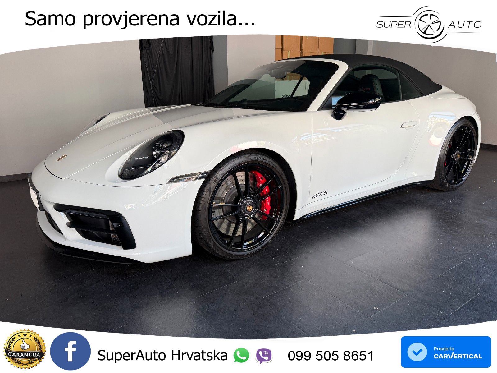 Porsche 911 Carrera GTS Cabriolet 3.0 (480 KS) PDK LED+GR SJED+ACC