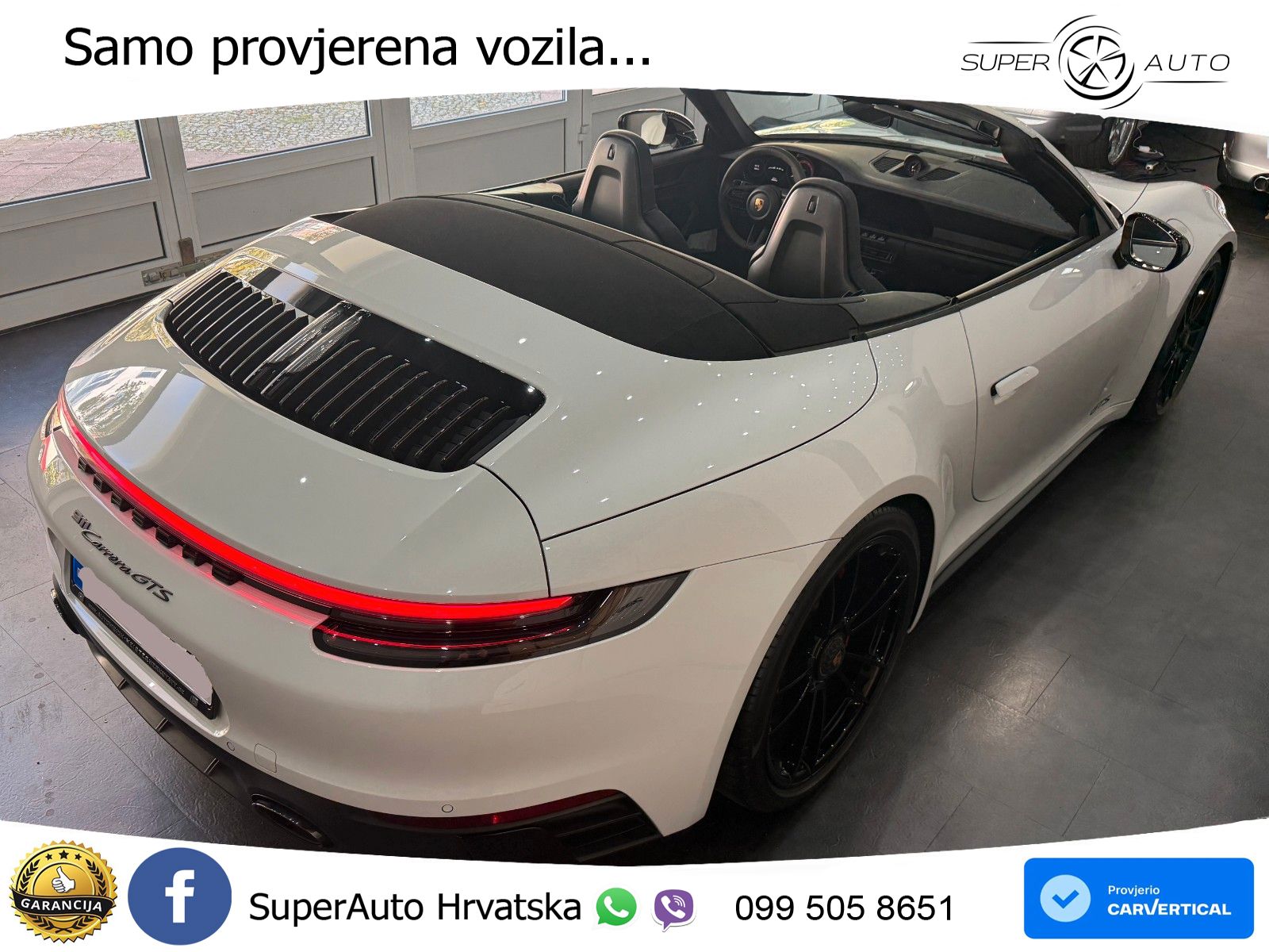 Porsche 911 Carrera GTS Cabriolet 3.0 (480 KS) PDK LED+GR SJED+ACC