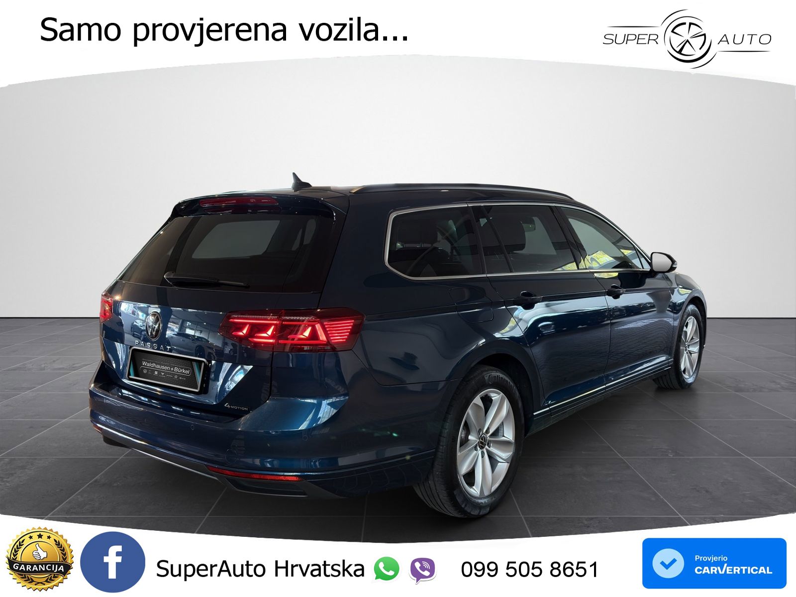 Volkswagen Passat Variant 2.0 TDI (200 KS) 4MOTION DSG Business LED+GR SJED+ACC