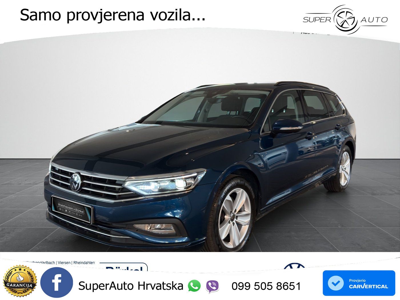 Volkswagen Passat Variant 2.0 TDI (200 KS) 4MOTION DSG Business LED+GR SJED+ACC
