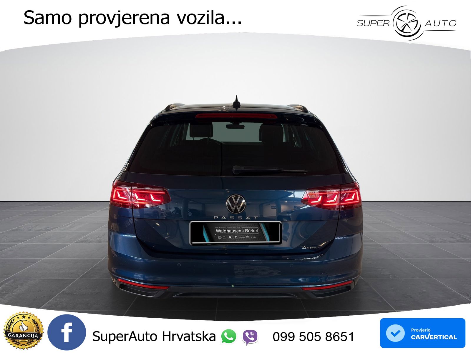 Volkswagen Passat Variant 2.0 TDI (200 KS) 4MOTION DSG Business LED+GR SJED+ACC
