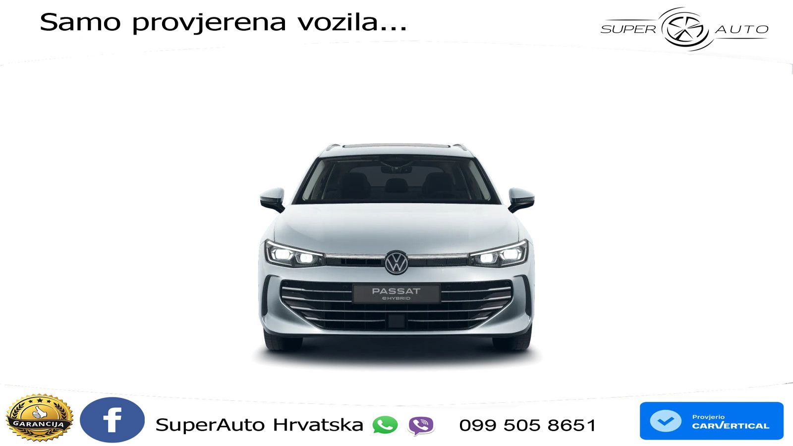 Volkswagen Passat Variant 1.5 TSI (272 KS) eHybrid DSG Elegance LED+GR SJED+ACC