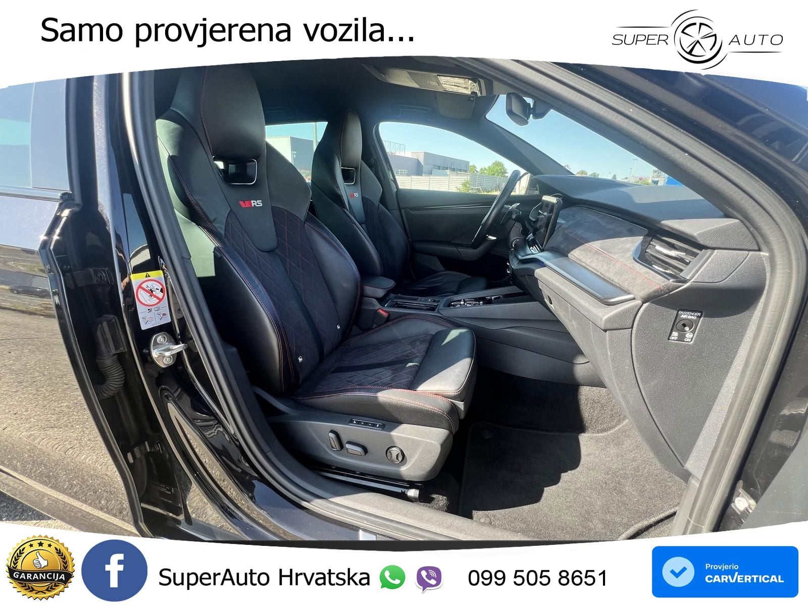 Škoda Octavia Combi RS 2.0 TDI (200 KS) 4x4 DSG LED+GR SJED+ACC