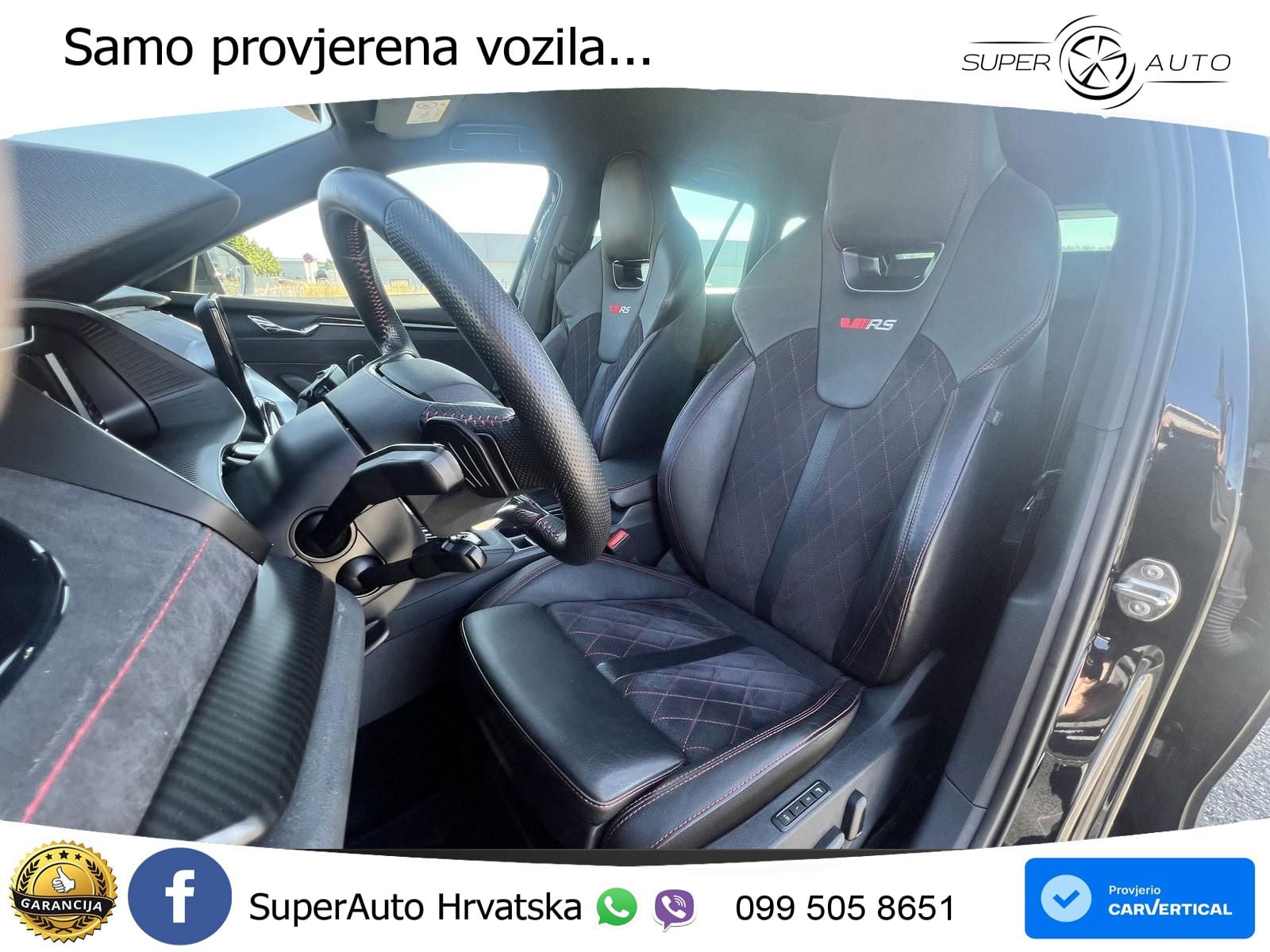 Škoda Octavia Combi RS 2.0 TDI (200 KS) 4x4 DSG LED+GR SJED+ACC