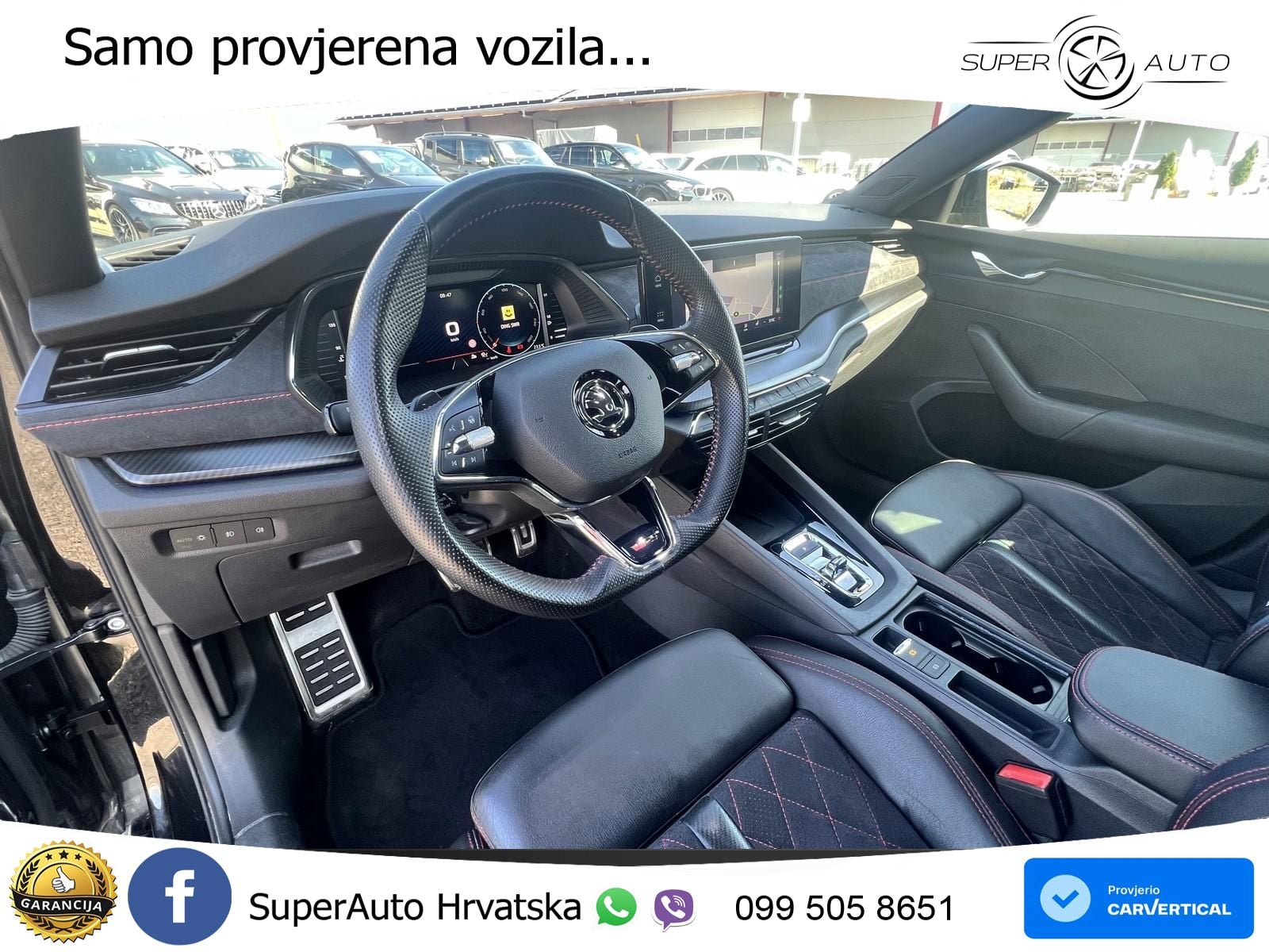 Škoda Octavia Combi RS 2.0 TDI (200 KS) 4x4 DSG LED+GR SJED+ACC