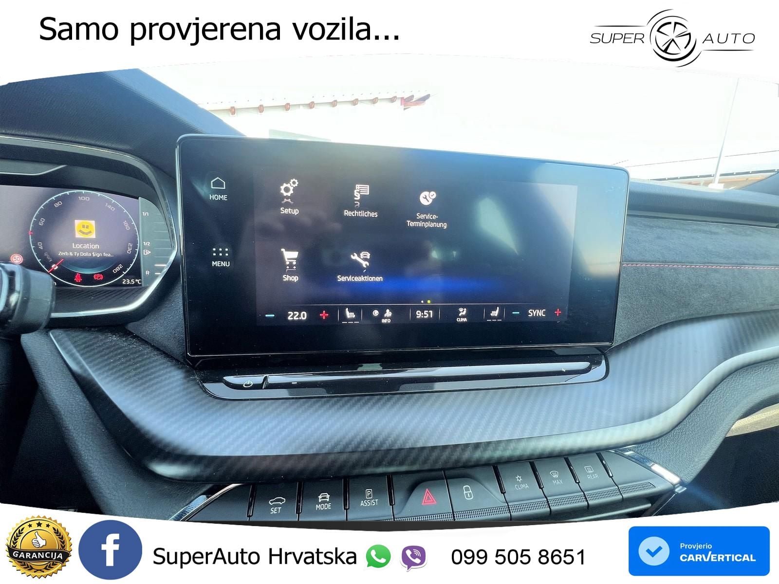 Škoda Octavia Combi RS 2.0 TDI (200 KS) 4x4 DSG LED+GR SJED+ACC