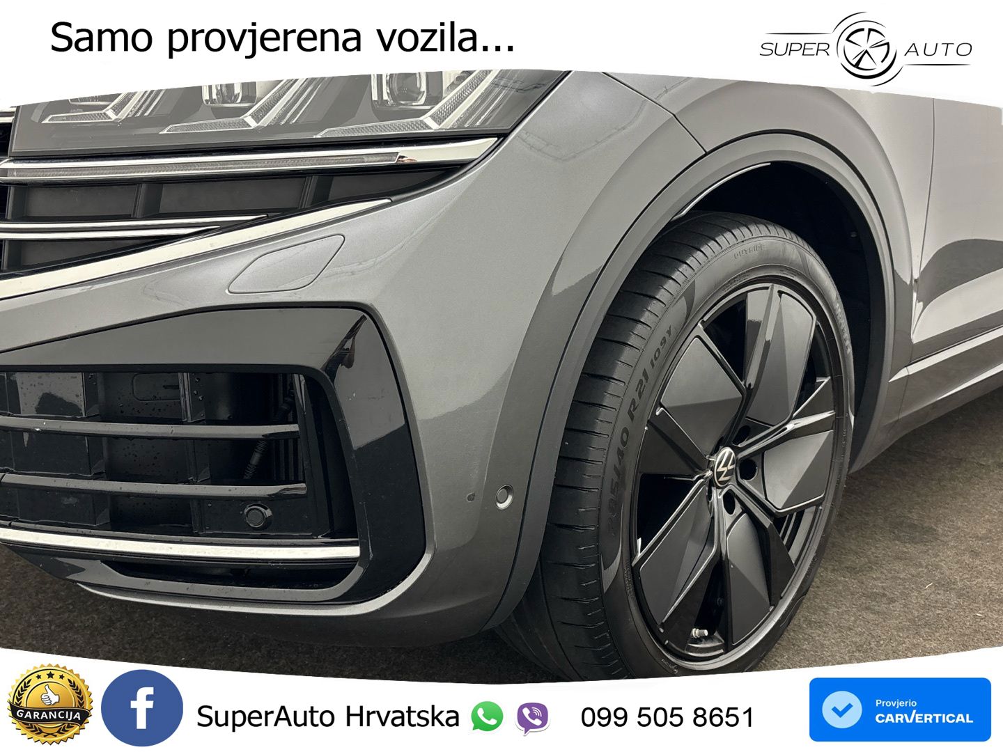 Volkswagen Touareg 3.0 V6 TFSI (381 KS) 4MOTION Tiptronic ZRAČNI+ACC+GR SJED+360+PANO