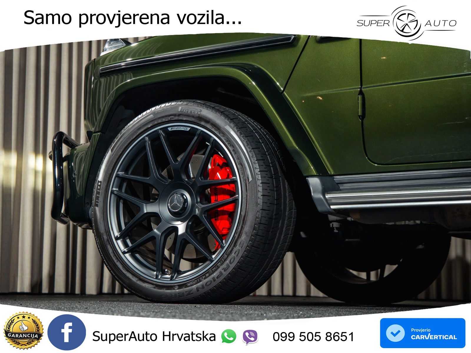 Mercedes AMG G 63 Long V8 (585 KS) 4MATIC 9G-TRONIC AMG SPEEDSHIFT PLUS Manufaktur LED+GR SJED+ACC