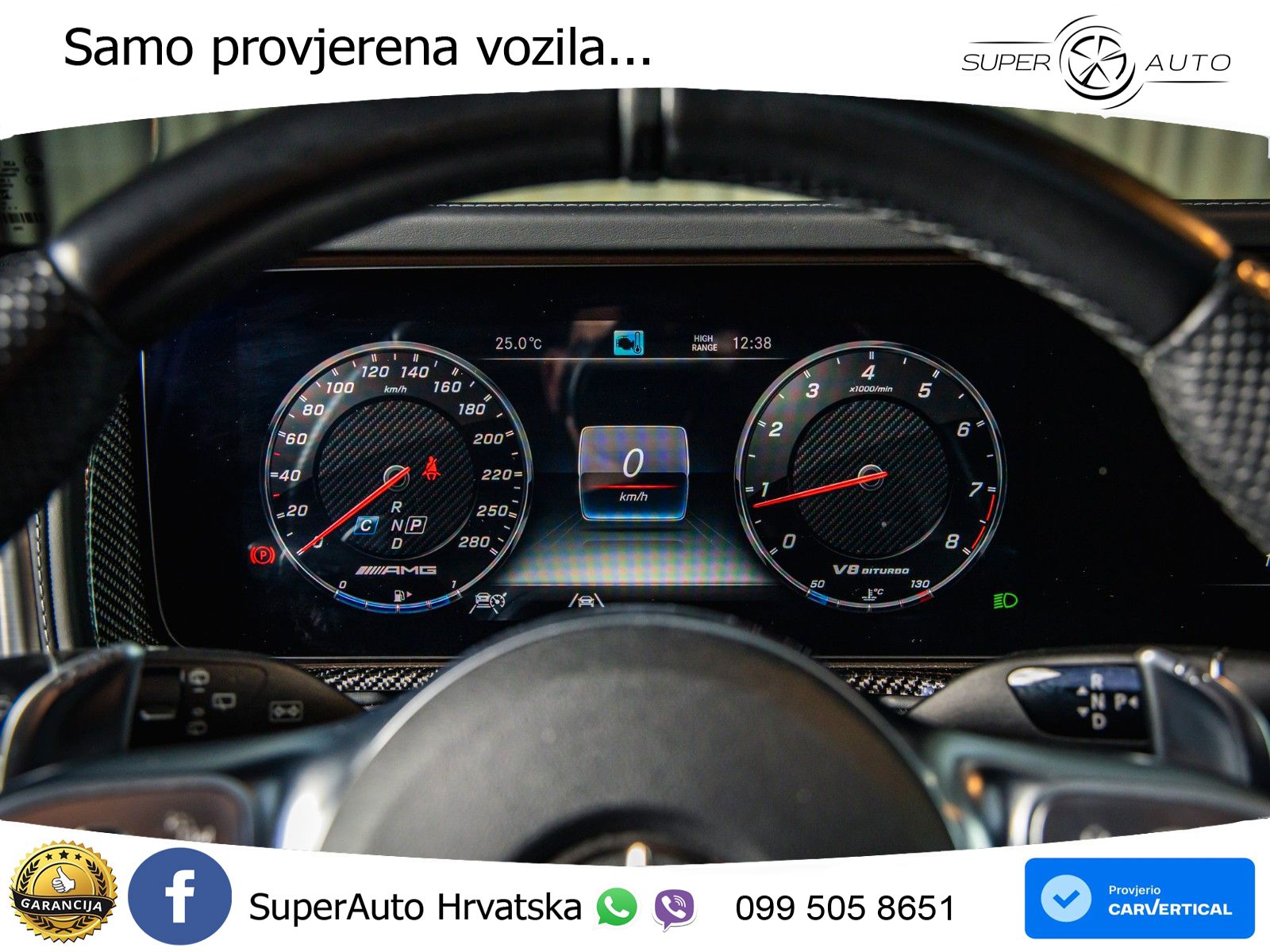 Mercedes AMG G 63 Long V8 (585 KS) 4MATIC 9G-TRONIC AMG SPEEDSHIFT PLUS Manufaktur LED+GR SJED+ACC