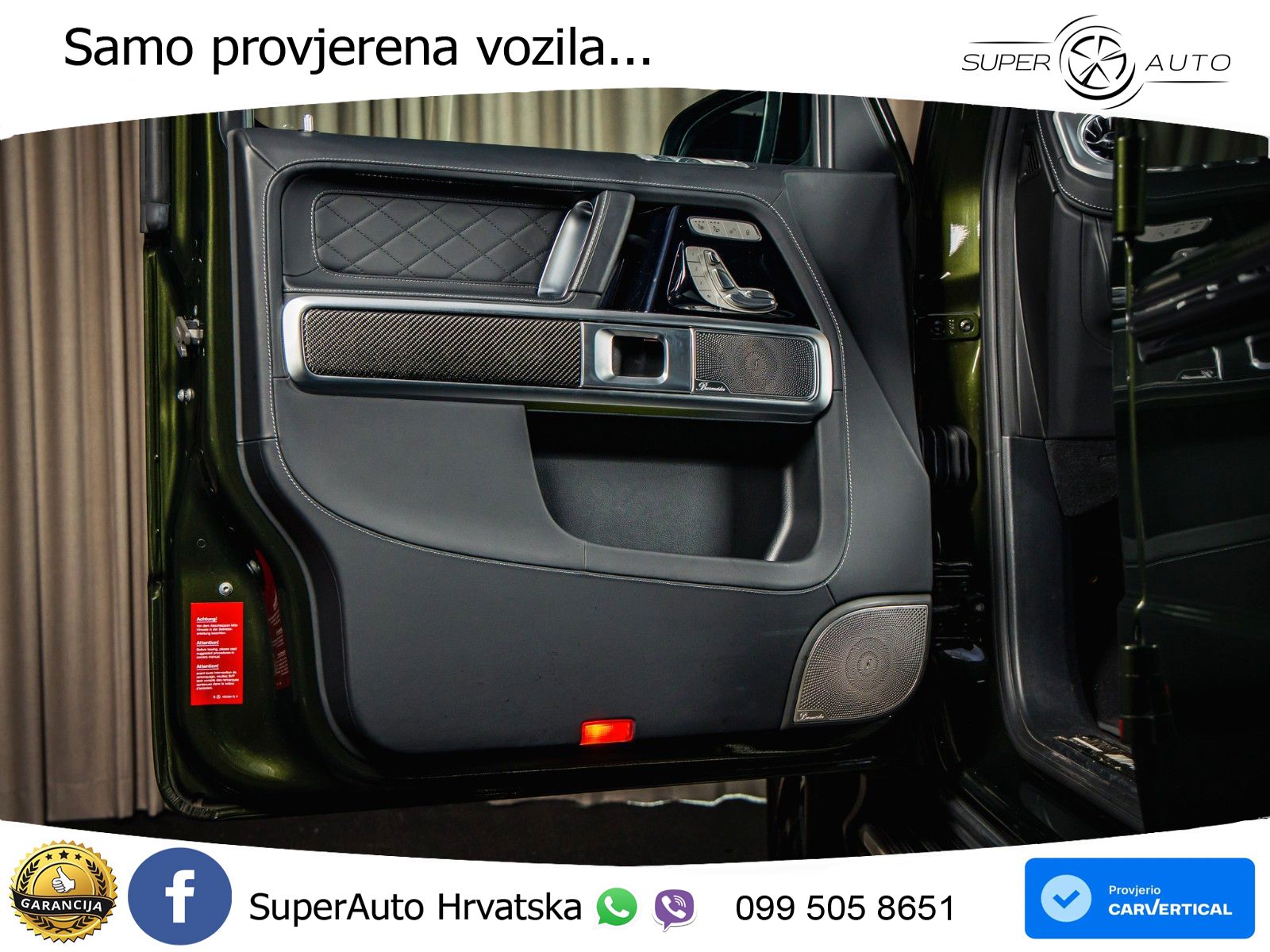 Mercedes AMG G 63 Long V8 (585 KS) 4MATIC 9G-TRONIC AMG SPEEDSHIFT PLUS Manufaktur LED+GR SJED+ACC