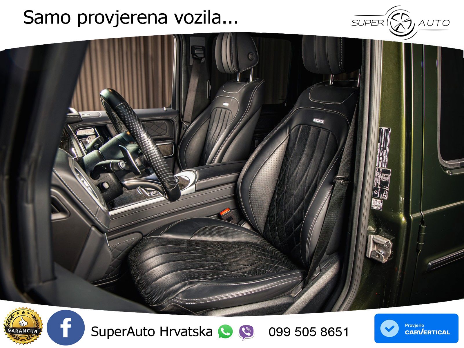 Mercedes AMG G 63 Long V8 (585 KS) 4MATIC 9G-TRONIC AMG SPEEDSHIFT PLUS Manufaktur LED+GR SJED+ACC