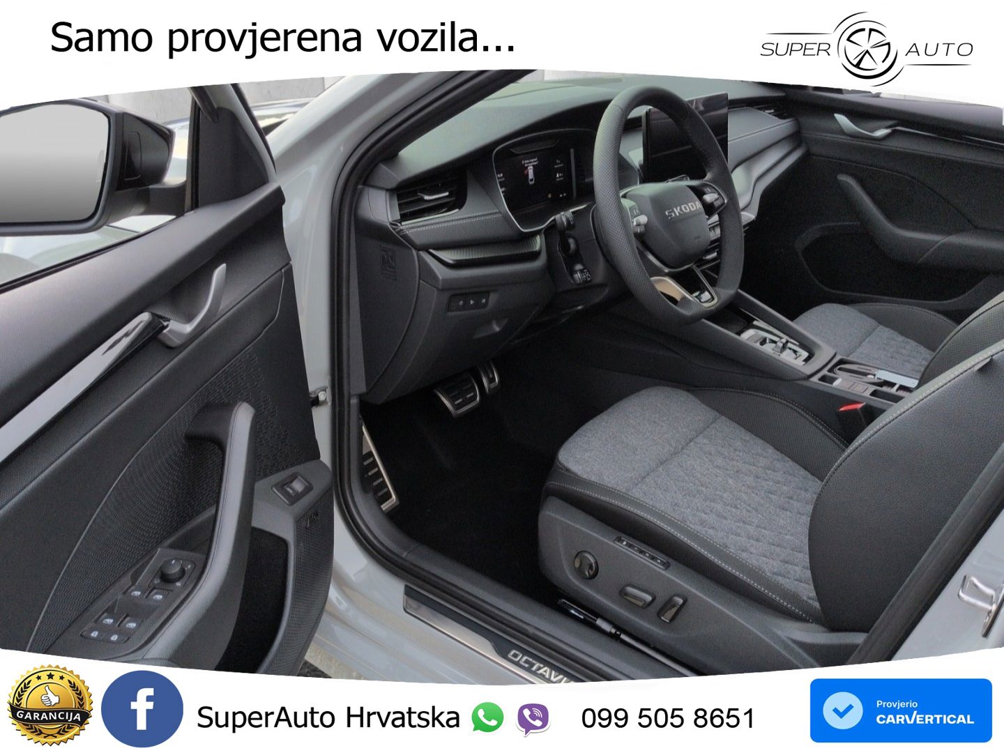Škoda Octavia Combi 2.0 TDI (150 KS) DSG SportLine MATRIX+GR SJED+KAM